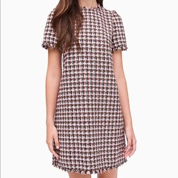 kate spade Dresses & Skirts - Kate Spade - Enchanted Tweed Dress (Size 0)